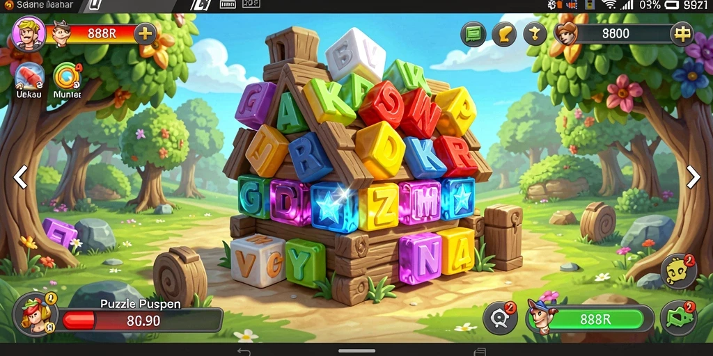 Tampilan gameplay seru dari 888R dengan tantangan menarik.