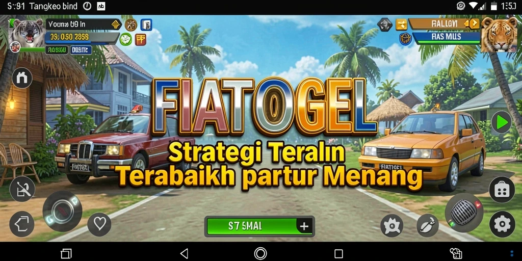 Tangkapan layar FIATOGEL menampilkan aksi strategi yang mendebarkan.