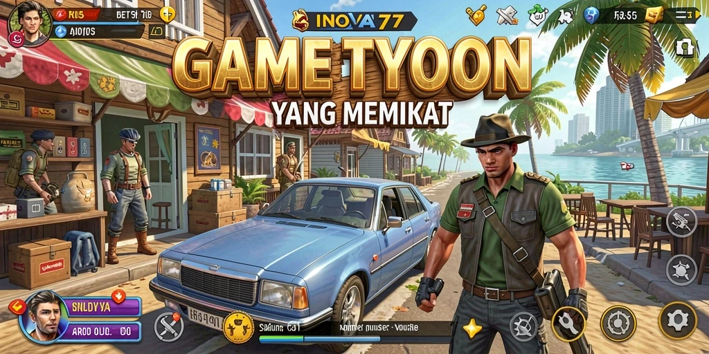 Tampilan gameplay INOVA77 yang menarik dan interaktif.