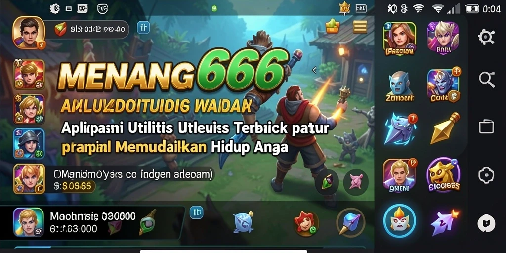 Tampilan screenshot aplikasi MENANG666 yang memudahkan pengaturan tugas.