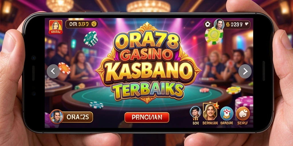 Screenshot gameplay ORA78 menampilkan pengalaman Kasino yang mendebarkan.