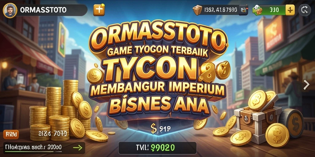 Tampilan gameplay menarik di ORMASSTOTO dengan grafik yang mendetail.