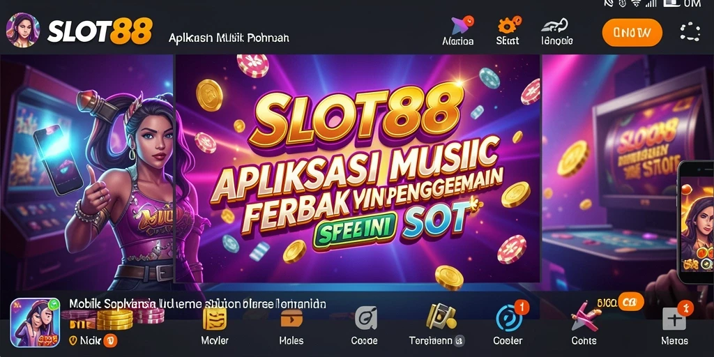 Tampilan gameplay SLOT88 dengan alunan musik yang menggugah semangat.