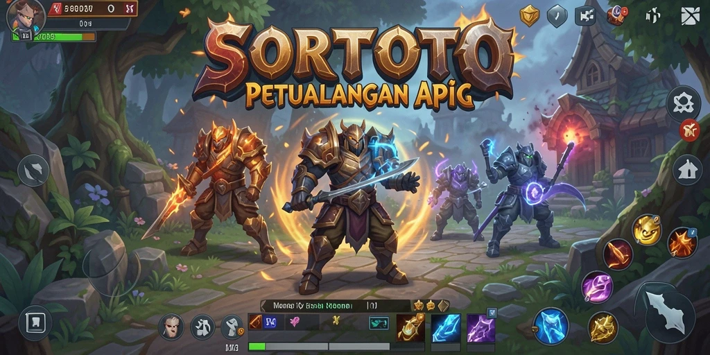 Tampilan menarik dari gameplay SORTOTO yang penuh aksi.