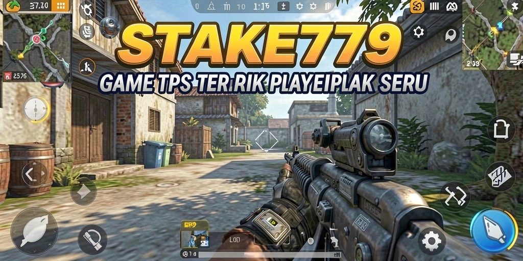 Screenshot utama STAKE779 menunjukkan aksi mendebarkan dalam gameplay TPS.