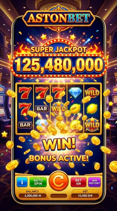 Tampilan fitur bonus menarik di aplikasi Astonbet.